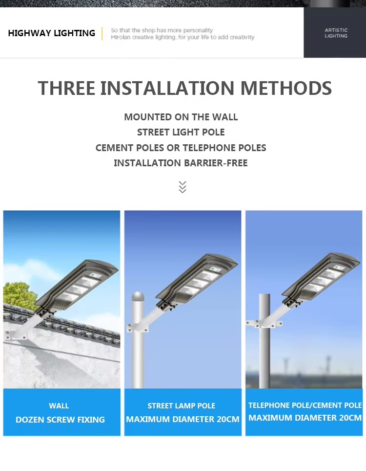 Best Quality Remote Control Long Working Led Street Solar Light