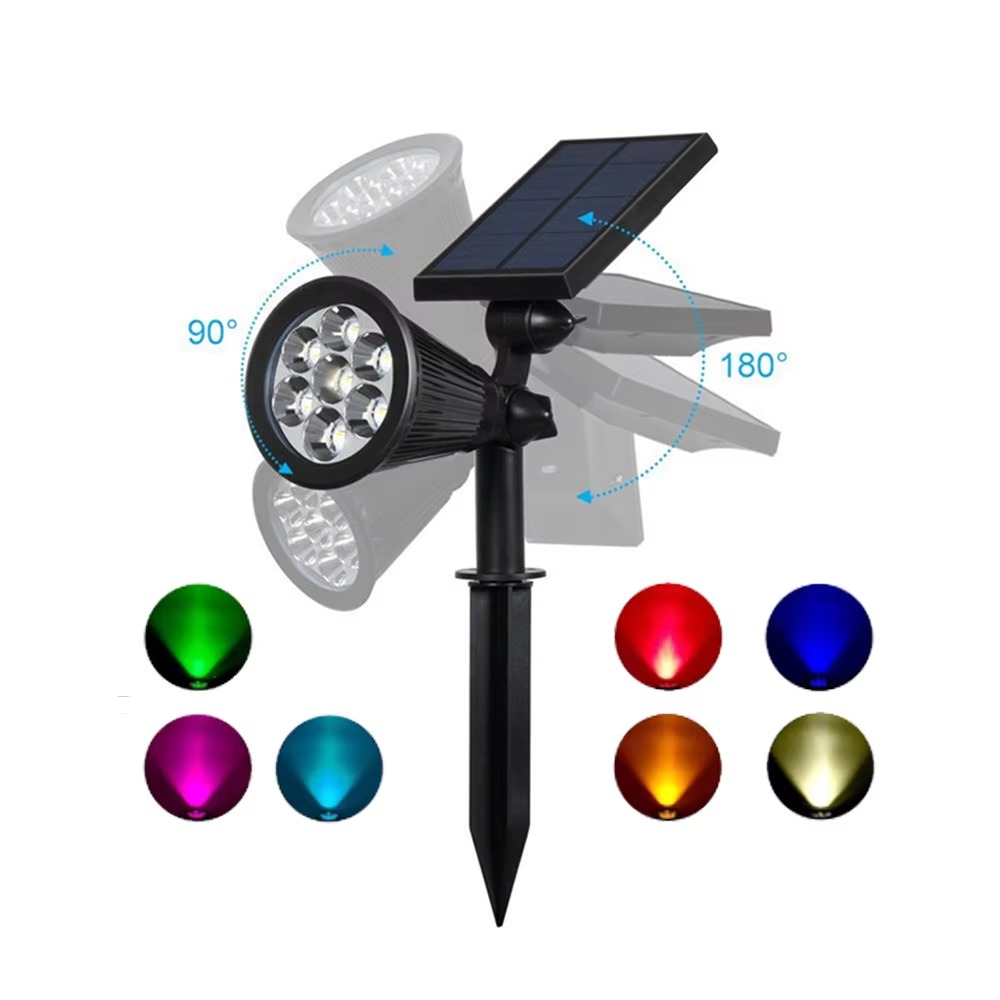 China Oem Manufactures Led Garden Light Outdoor Led Spot Light For Garden/outdoor/pathway/walkway Use High Power Solar Spotlight