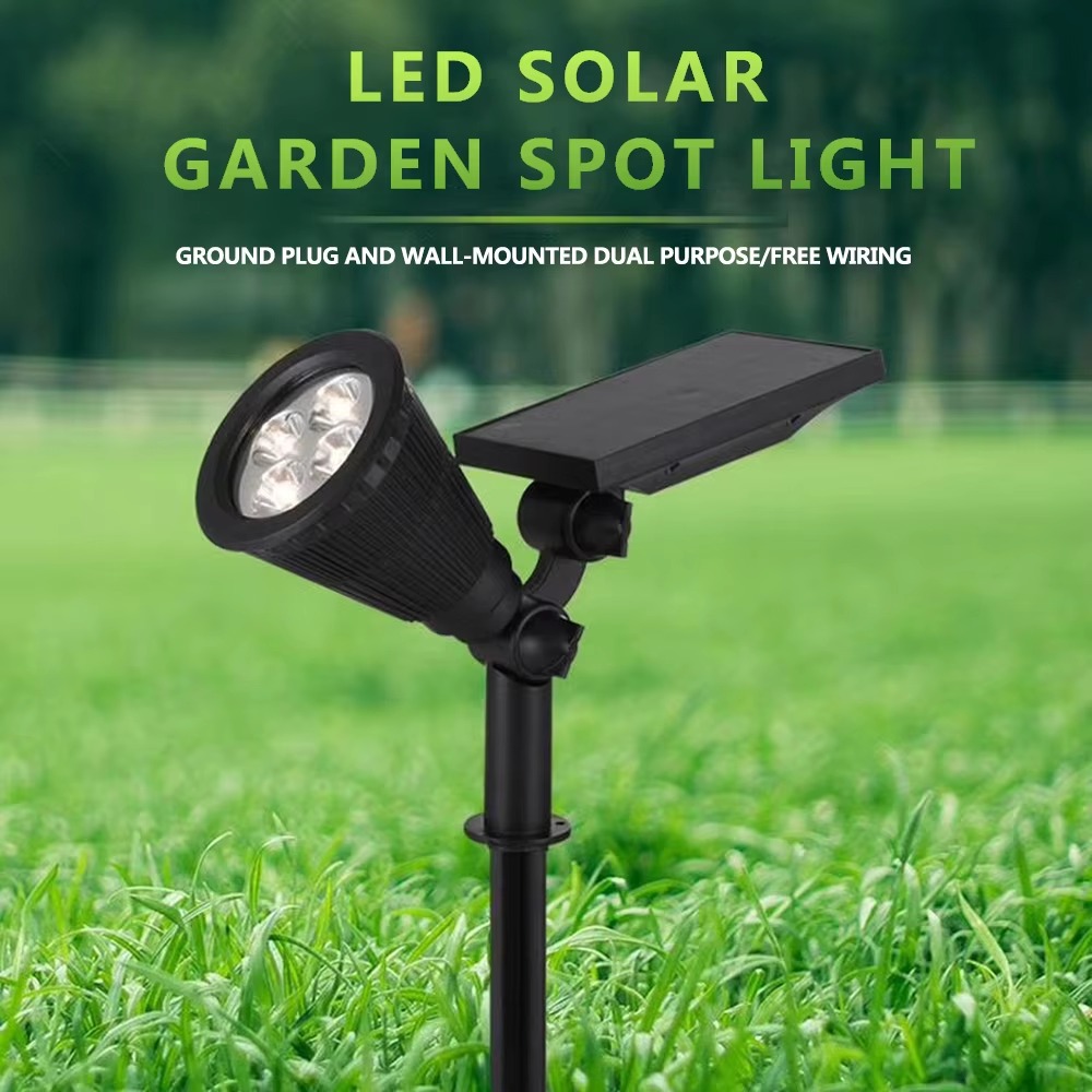 China Oem Manufactures Led Garden Light Outdoor Led Spot Light For Garden/outdoor/pathway/walkway Use High Power Solar Spotlight